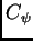 $ C_\psi$