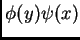 $ \phi(y)\psi(x)$