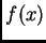 $ f(x)$