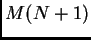 $ M(N+1)$